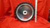12" x 2" Serrated Rubber Contact Wheel with 1/2" Bearings for 2x72 Grinder